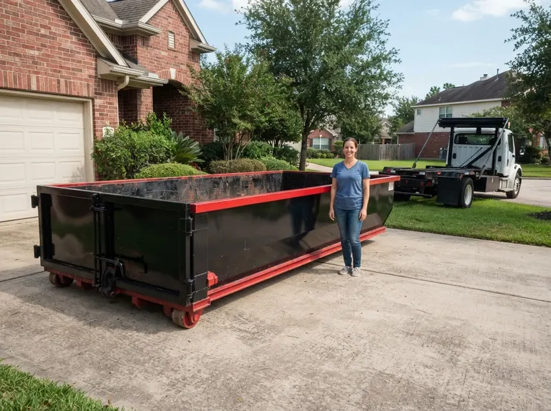 10-Yard Dumpster Rental in Katy, TX