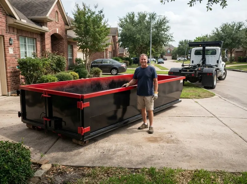 20-Yard Dumpster Rental in Katy, TX