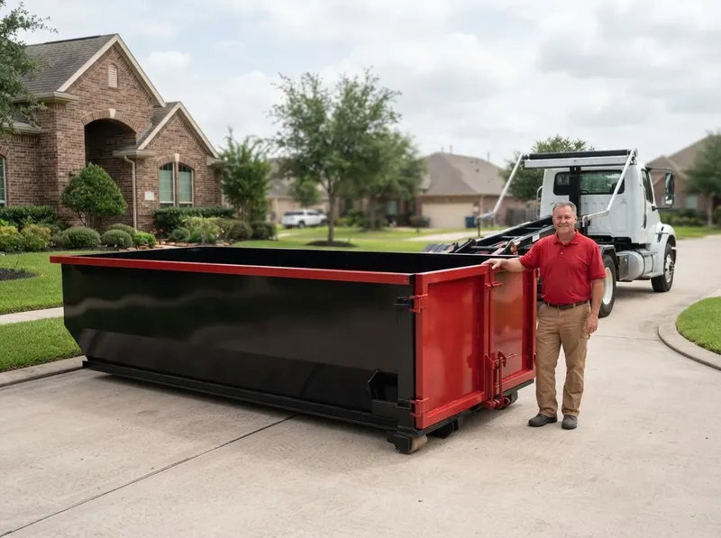 Residential Dumpster Rental in Katy, TX